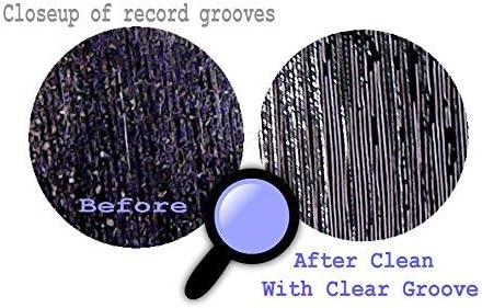 CLEAR GROOVE - Advanced Vinyl Record Cleaner Kit Large 250ml Spray Fluid and Cloth - The Solution for Cleaning Vinyl Records LP Albums - Image 3
