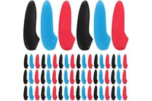 Luxshiny 300pcs Plastic Knife Tip Protector Cover Guard Sleeves for Kitchen Knives Edge Protection