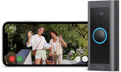 Ring Video Doorbell Wired 1080p HD Motion Detection Hardwired Security Camera