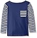 Scout + Ro Girls' Long-Sleeve Stripe-Block Jersey T-Shirt