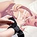 Adjustable Restraint Kit,Extra-Strength Bondage Strips Set with Neck Pad Ankle/Wrist Cuff