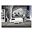 Elephants Showing Affection Artistic Processing - Removable Wall Mural | Self-Adhesive Large Wallpaper - 100x144 inches