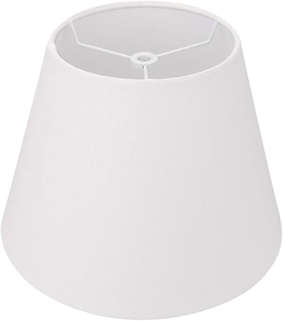Small Lamp Shade, Alucset Barrel Fabric Lampshade for Table Lamp and