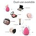 Makeup Sponge Blender Premium Foundation Flawless Non-latex Beauty Sponge for Liquid, Creams and Powders. (4 packs)