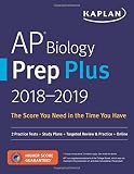AP Biology Prep Plus 2018-2019: 2 Practice Tests + Study Plans + Targeted Review & Practice + Online