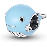 Eternalll Jewellery for Pandora Charm Bracelets for Women - 925 Sterling Silver Ocean Animal (Crab - Blue Whale)