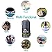 ARNUWA Microfiber Camping Travel Towel Quick Dry Ultra Absorbent Compact, Navy Blue L
