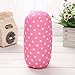Alloyseed Mini Micro Microbead Travel Roll Cylindrical Pillow for Wrist ,Neck Support, Offer Comfort Support Pink