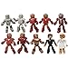 Marvel Minimates Iron Man 3 Hall of Armor Figure, 10-Pack