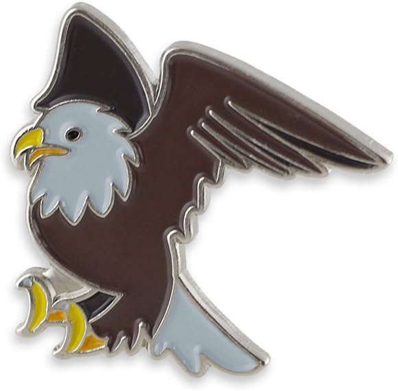 Bald Eagle Emoji USA American National Embled Enamel Lapel Pin– 1 Pin