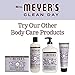 MRS. MEYER'S CLEAN DAY Exfoliating Body Scrub, Sugar Scrub that Leaves Skin Feeling Hydrated & Fresh, Made with Essential Oils, Lavender, 8 oz