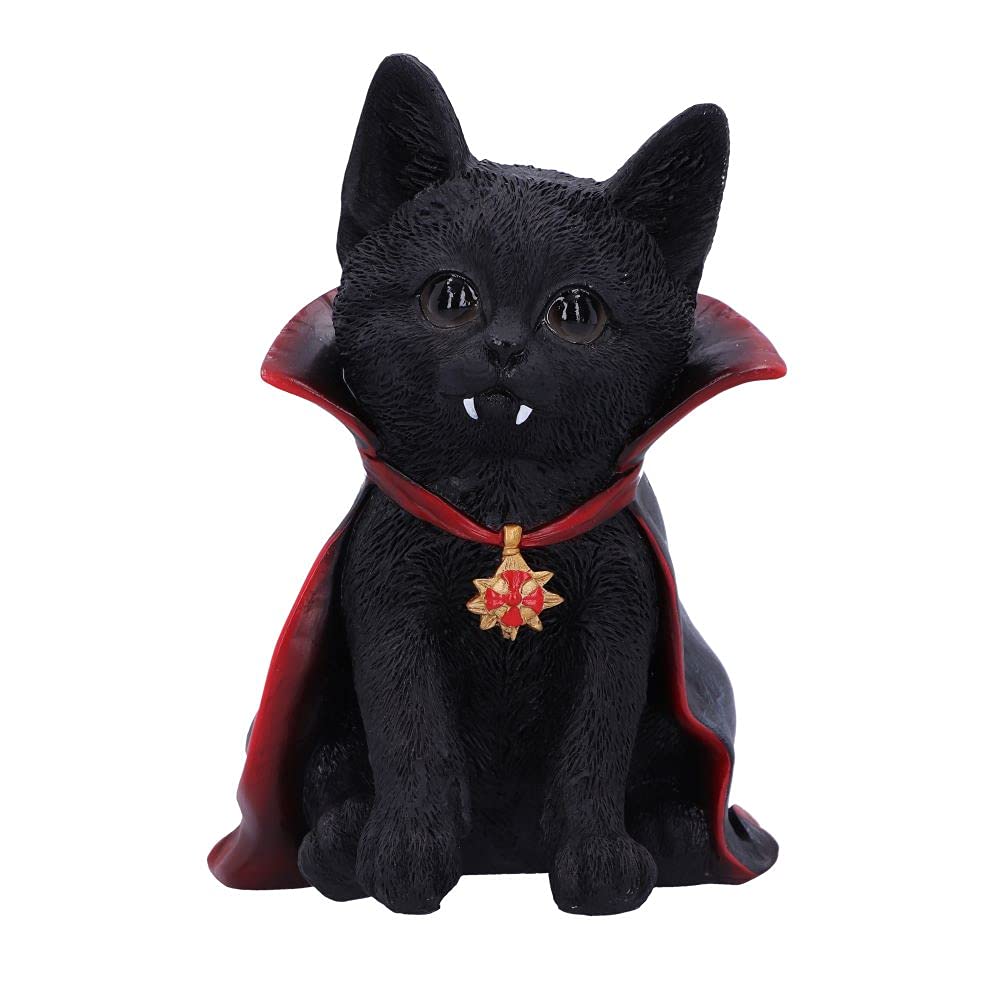 Nemesis Now Count Catula 15.5cm, Synthetic Resin, Black