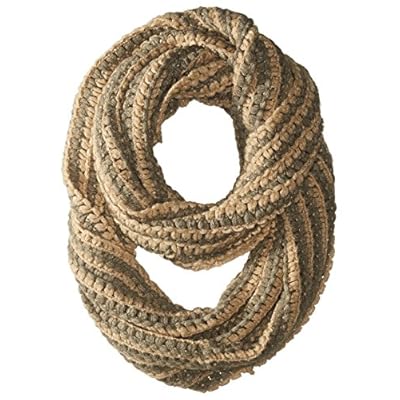D&Y Women's Dots Weaving Solid Knit Loop Infinity Scarf D&Y Women's Dots Weaving Solid Knit Loop Infinity Scarf