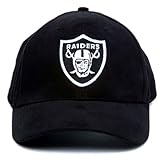 NFL Oakland Raiders LED Light-Up Logo Adjustable Hat