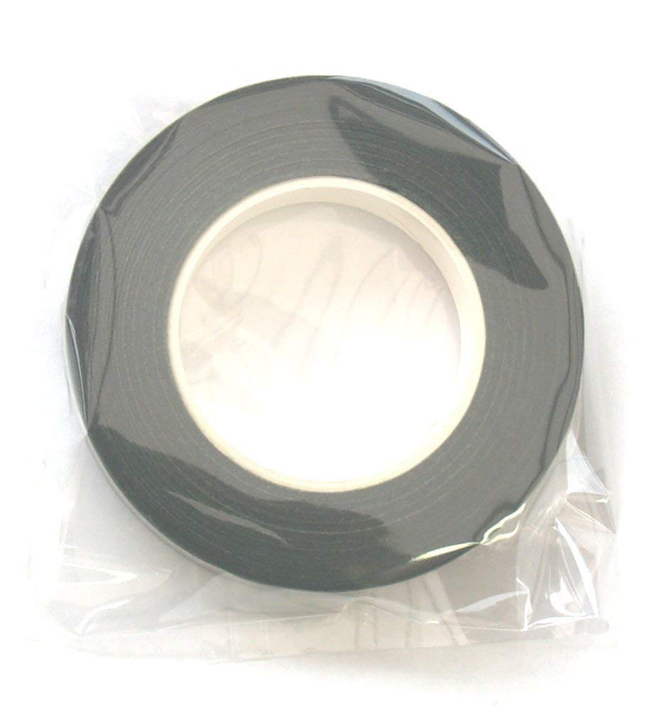 FLOWERS FOR LOVE Florist Tape, 12mm Wide, Waterproof Crepe Paper, 27M Roll: (Dark Green, 1 Pack)