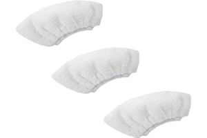 PHUEUT Universal Microfiber Cloths for Most Handheld Steam Cleaner, Reusable Washable, Multi-Purpose Steam Cleaner Accessories Compatible with Various Steam Cleaner, 3 Pack