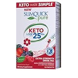 Slimquick Pure Extra Strength Mixed Berry Drink Mix, 26 count