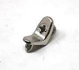 fiXte 12x Wooden Shelf Support Pins Studs 5mm Zinc Alloy Nickel Plated DIY view 2