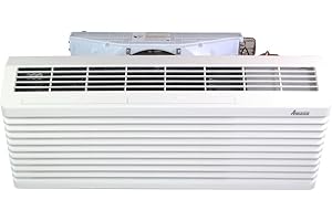 AMANA K-Series PTAC 9,000 BTU Air Conditioner with 3.5 KW Heater, 20 Amp Plug - PTC093K35AXXX - A/C Unit Only