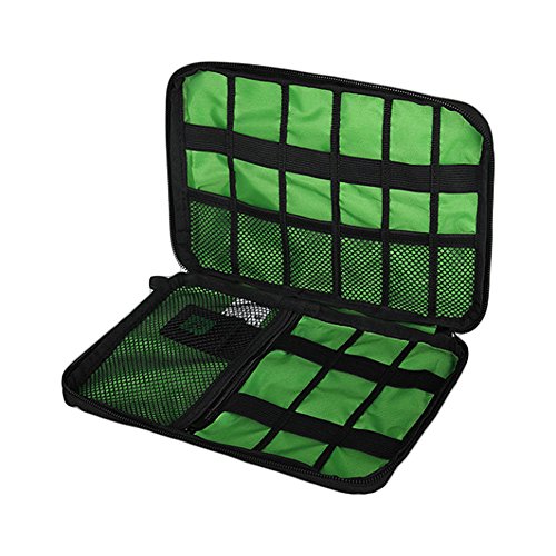 image for Hersent Travel Cable Organizer Cord Case Bag Multifunctional Waterproo
