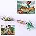 Fishing Spinner Lures Rotatable Inline Spinners Bass Trout Fishing Tackle Baits with Feather Rooster Tails Pack of 30pcs