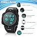 Sport Watch, 50M Waterproof Watch, Sport Wrist Watch for Men Women Kids, Digital Watch with Alarm Date and Time Outdoor Running Swimming Black Military Large Display Luminous Sport Digital Wrist Watch