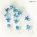 Adorox 144 Small Blue Acrylic Baby Pacifiers Baby Shower Decoration Table Scatter (144 Pieces)