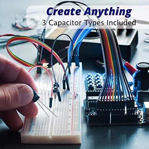 Joe Knows Electronics 33 Value 645 Piece Capacitor Kit - Thumbnail 5