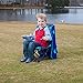 Kelsyus Kids Outdoor Paw Patrol Canopy Chair - Foldable Children's Chair for Camping, Tailgates, and Outdoor Events