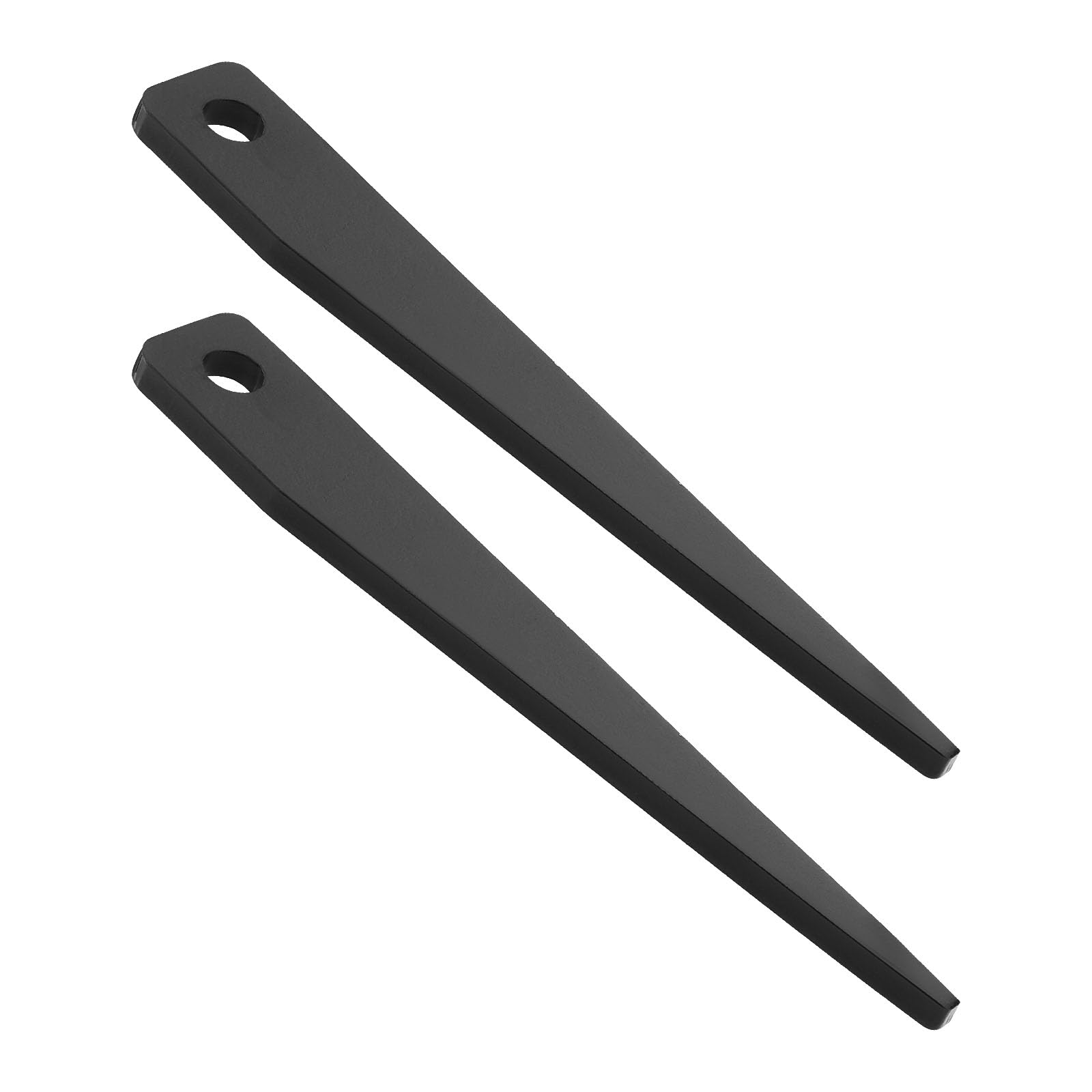 Create idea 2Pcs Black High-Carbon Steel Taper Drift for Morse Taper MT1 to MT2 Lathe Drill Sleeves 140 x 20mm for Drill Presses Radial Drills