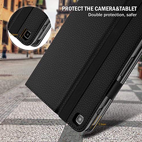 IVSO LG G Pad F2 8.0 Sprint (LK460) Tablet Case with Keyboard - Detachable Wireless Keyboard Front Prop Stand Case for LG GPad F2 8.0 Sprint Model LK460 8-Inch Android Tablet 2017 Release (Black) - Thumbnail 2