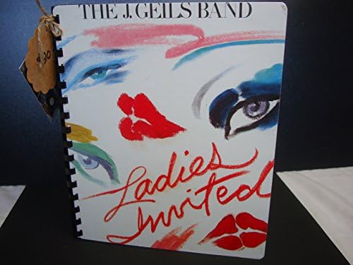 J. Geils Band Writing Journal