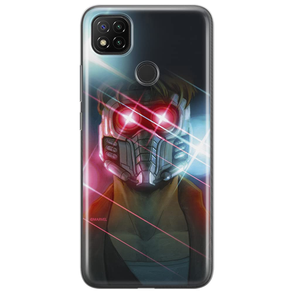 ERT GROUP mobile phone case for Xiaomi REDMI 9C original and officially Licensed Marvel pattern Star Lord 003 optimally adapted to the shape of the mobile phone, case made of TPU