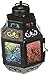 Zings & Thingz 57070827 Colorful Moroccan Candle Lantern, No Size, Black