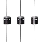 Tnisesm 20 Pcs 20SQ045 20A 45V Schottky Blocking Diode, Rectifiers Diode,Diode Axial Kit for Solar Panel