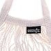 STONCEL Pack of 2 Cotton Net Shopping Tote Ecology Market String Bag Organizer (White)