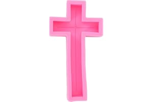 Zerodeko 13-inch Large Silicone Cross Mold for DIY Candle Making, Soap Crafting, Aromatherapy, Resin Casting,