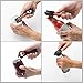Bottle Can and Jar Grip Opener, 2 pack Jar Openers 5-in-1 and 6-in-1 Multi Kitchen Tools Set, Lid Seal Remover Lid Twist Off for Children, Elderly and Rheumatoid Arthritis Sufferers