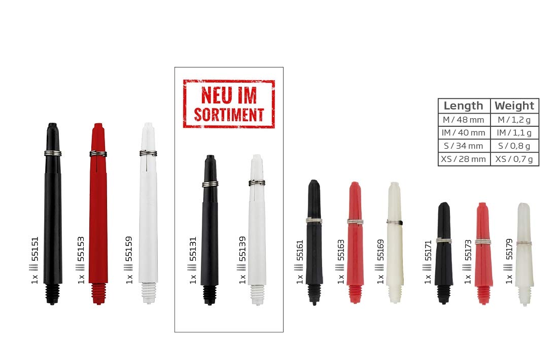 Bulls Nylon Shaft, Intermediate. UK, Unisex, UK-Nylon Shaft, Intermediate, black