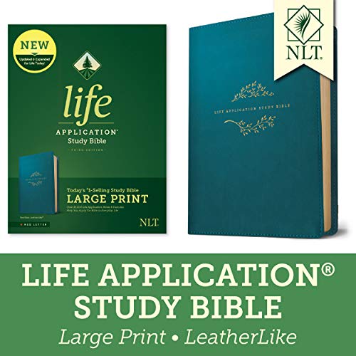 Tyndale NLT Life Application Study Bible, Third Edition, Large Print ...