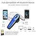 eGe Seed_BB Bluetooth Headset, Wireless Earpiece w/ Mute Switch and Mic for Office/Driving Call