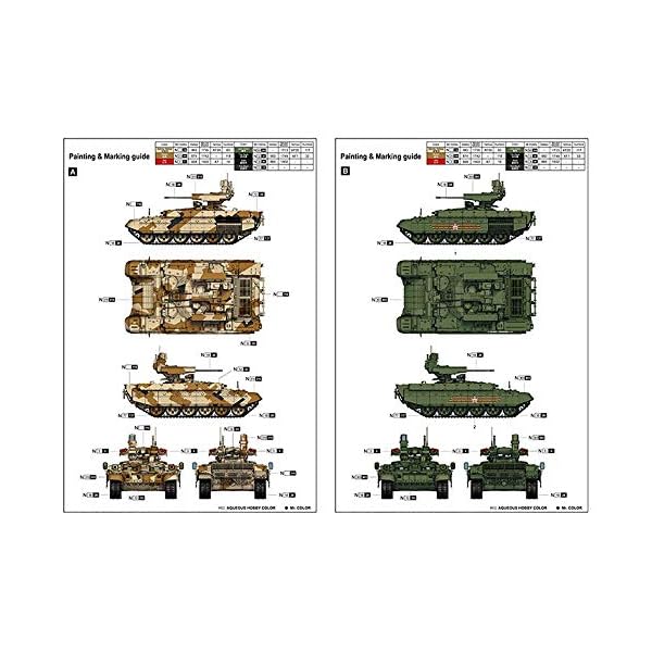 XHH Panzermodell Militärische Panzerpuzzle-Modellbausätze, 1/35 Scalerussian BMPT ATAC Panzer-Puzzle-Modell… – Bild 4