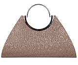 ADISA CL025 copper brown women - girls formal clutch