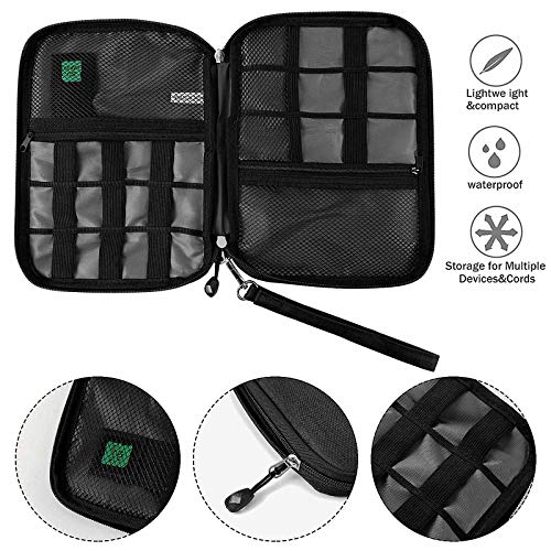 Travel Cable Organizer Bag Waterproof Portable Electronic Organizer for