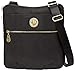 Baggallini Hanover Crossbody Bag Gold Hardware, Black