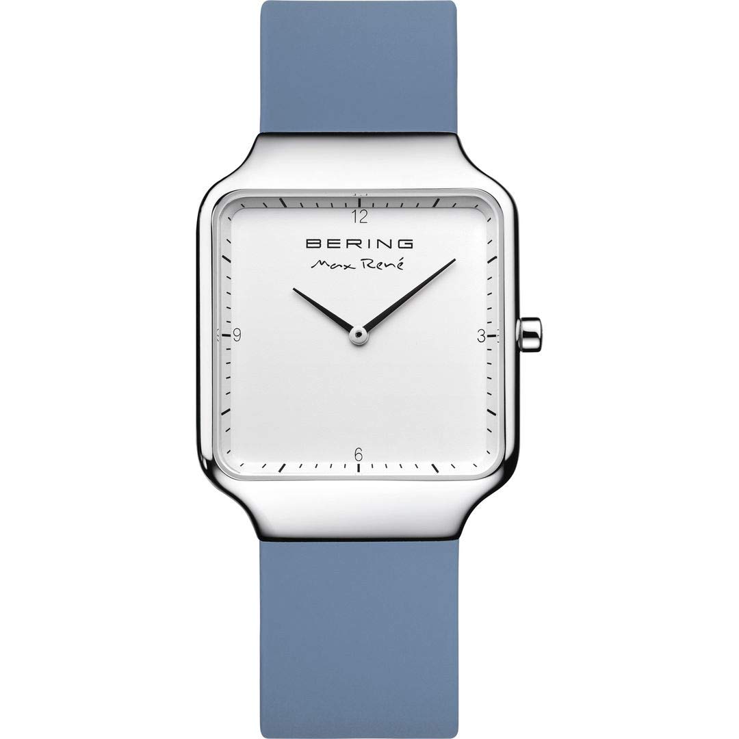 BERING Women Analog Quartz Max René Collection Watch with Silicone Strap and Sapphire Crystal 15832-700