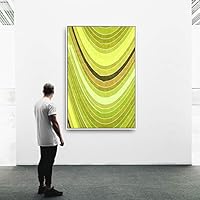 Framed Canvas Wall Art Color Block Canvas Prints Home Artwork Decoration for Living Room,Bedroom - 16x24 inches