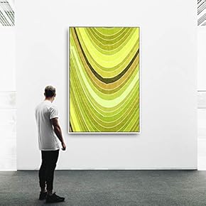 Framed Canvas Wall Art Color Block Canvas Prints Home Artwork Decoration for Living Room,Bedroom - 16x24 inches