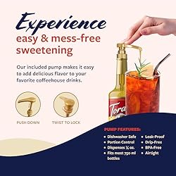Torani Lemon Syrup for Drinks, Flavoring for Iced