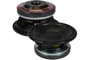 Blastking PROFILE12 Woofer 12-inch 1600 Watts Max Power 800 Watts RMS 4” Voice Coil 8 Ohm High Output Low Frequency Woofers Midranges Tweeters Forced Air Ventilation